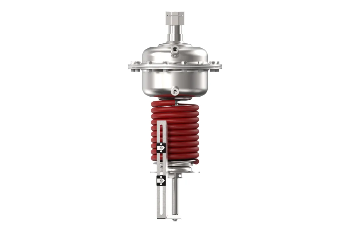 Danfoss 003G5666 — Регулирующий блок Virtus (Виртус) AFA 2, DN 200-250, PN 16, цвет пружины: желтый