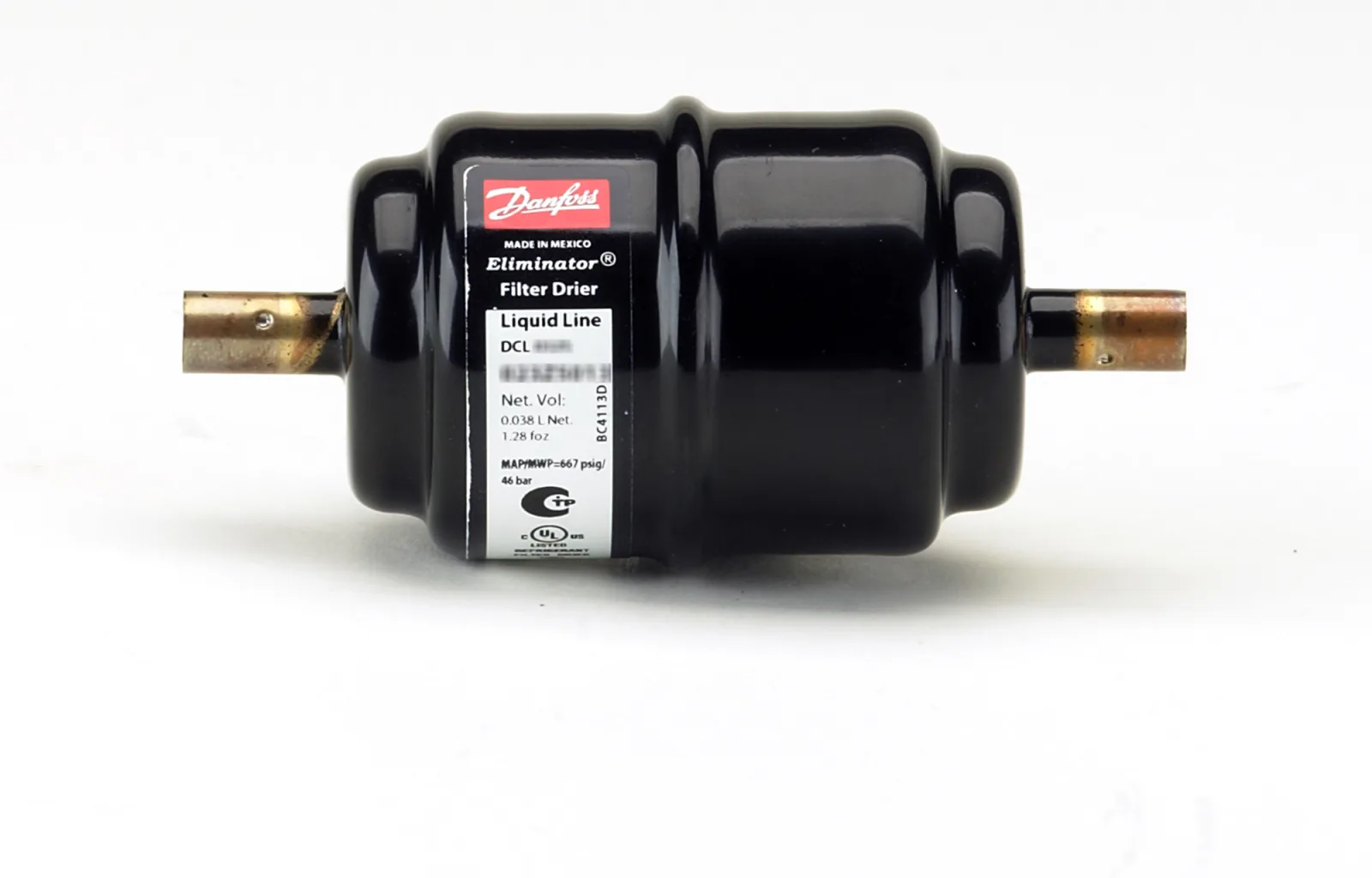 DCL — неразборные фильтры-осушители Данфосс (Danfoss)