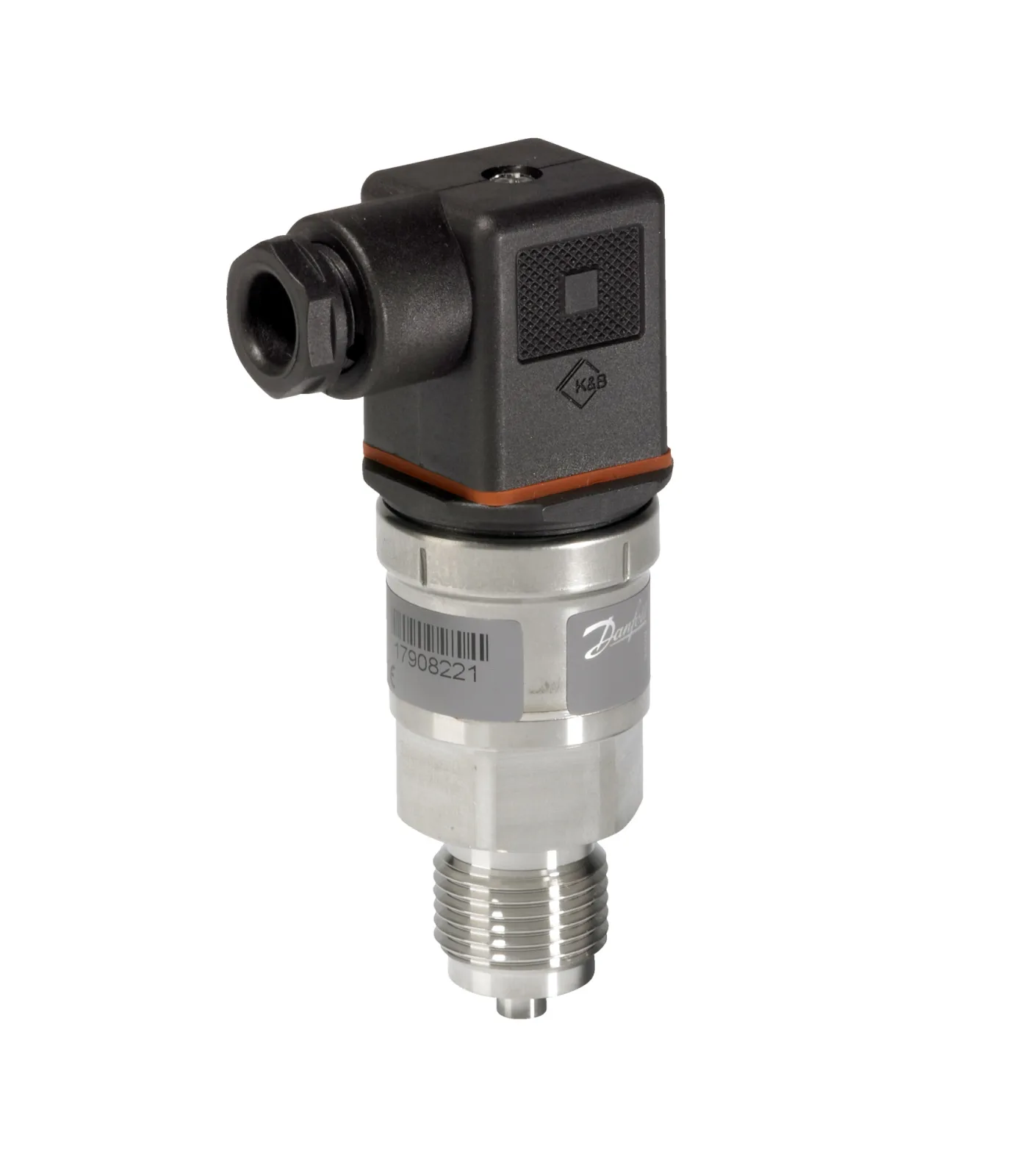Danfoss 060G6104 — Преобразователь (датчик) давления MBS1700, 0-6 бар, выходной сигнал 4-20 мА, внешняя резьба G1/2, IP 65